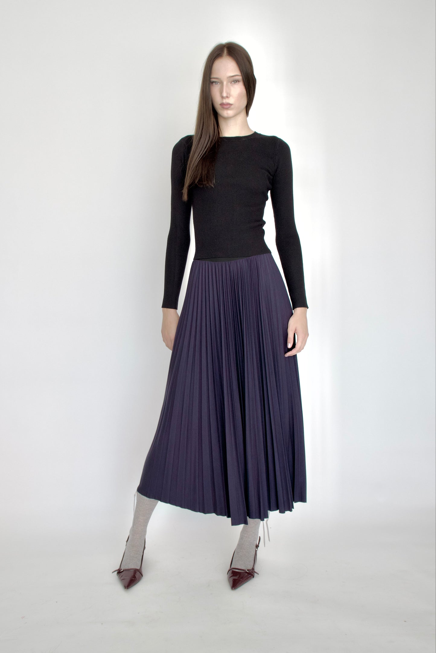 JERSEY SKIRT MIDNIGHBLUE