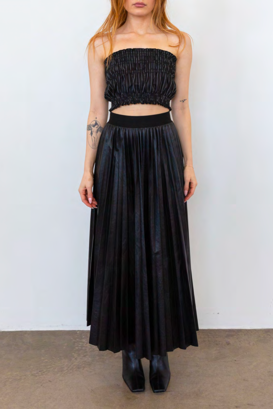 VEGAN LEATHER SKIRT SOLD OUT