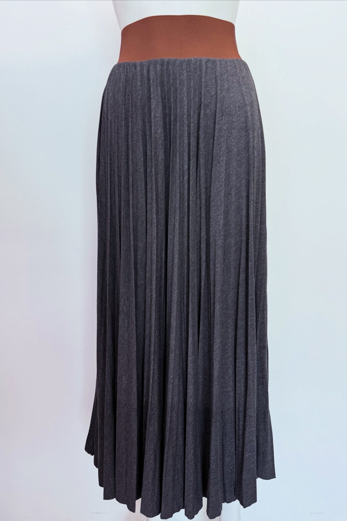 JERSEY SKIRT MEDIUM HEATHER GREY
