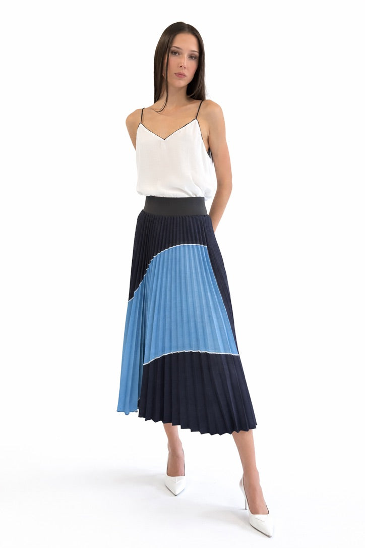 DENIM COLLAGE LIMITED EDITION SKIRT