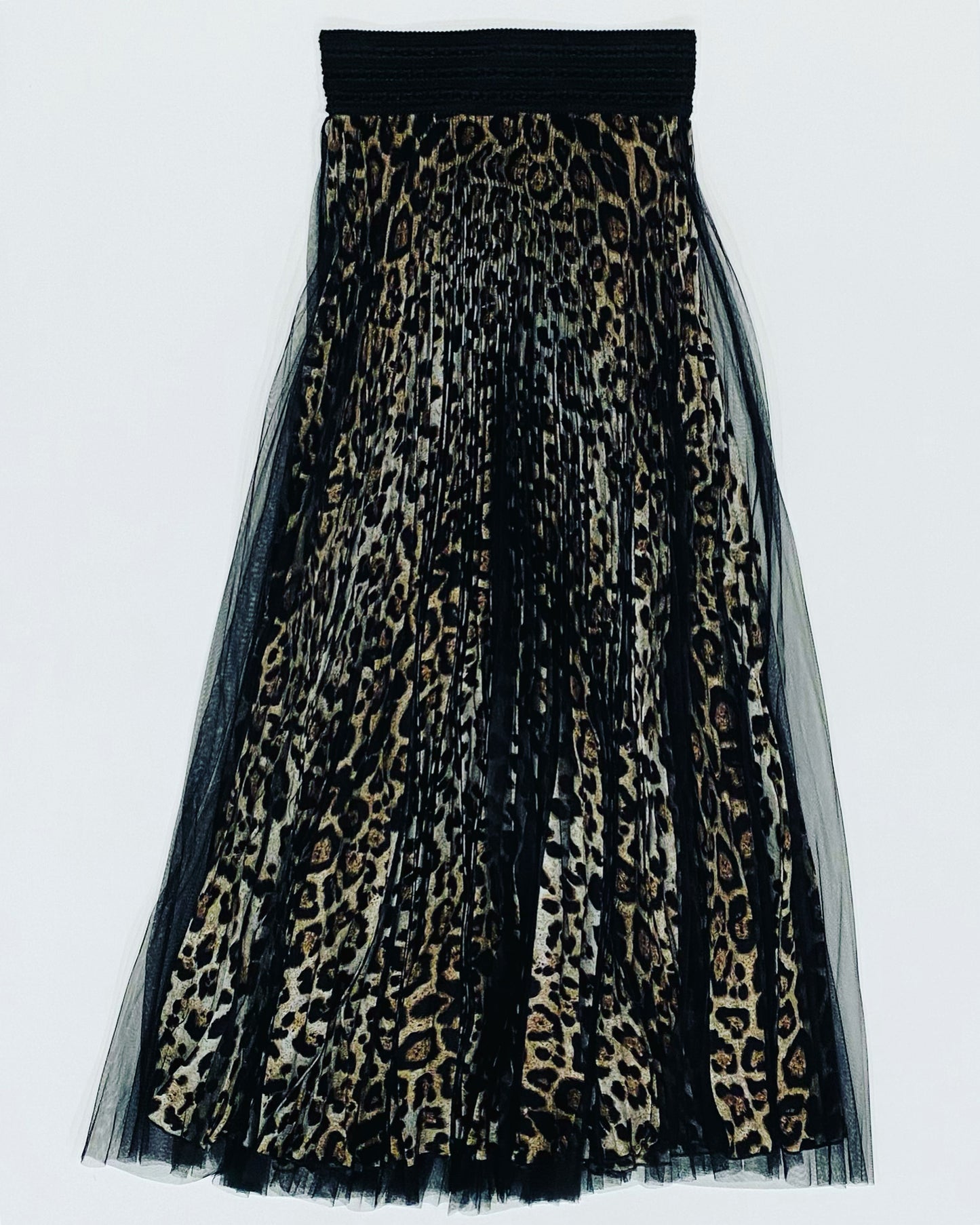 LEO CHIFFON MESH SKIRT