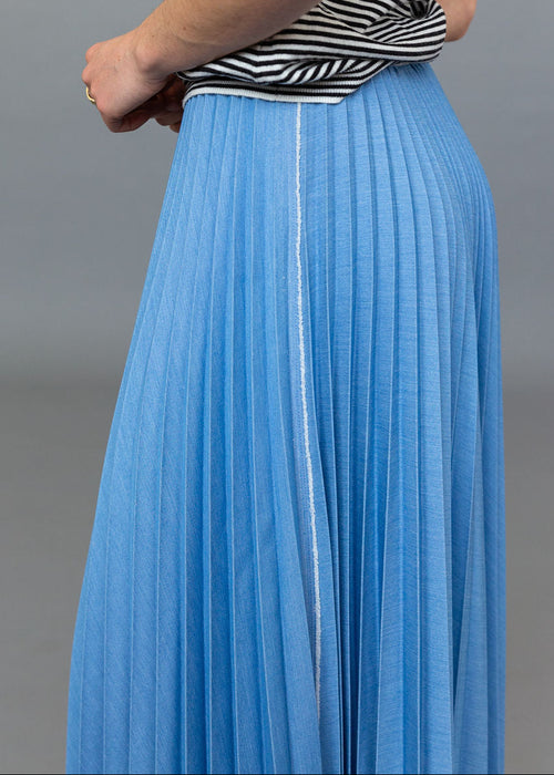 DENIM DELUXE SKIRT SKY