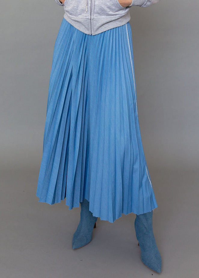 DENIM DELUXE SKIRT SKY