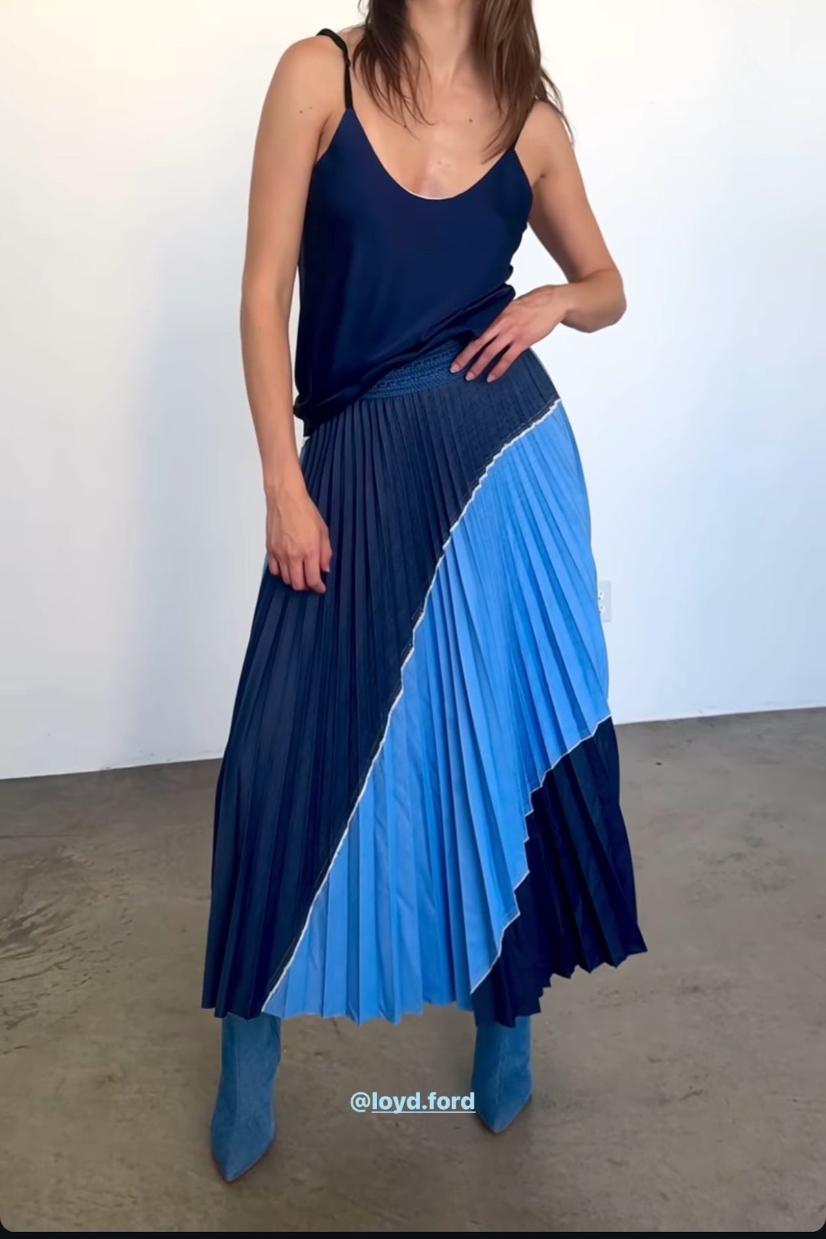 DENIM COLLAGE LIMITED EDITION SKIRT