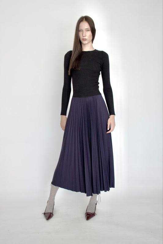 JERSEY SKIRT MIDNIGHBLUE