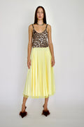 OVERLAY SKIRT YELLOW