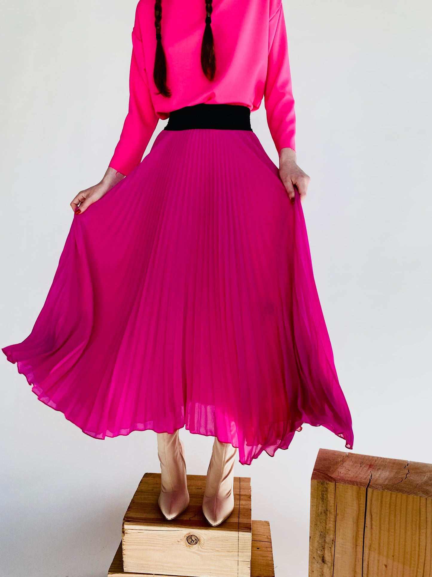 SKIRT MAGENTA